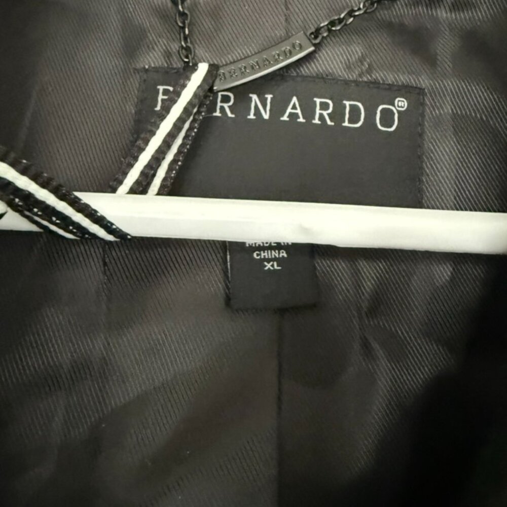 $308 Retail NWT Bernardo Double Breasted Wool Blend Long Coat XL Nordstrom - Picture 5 of 11